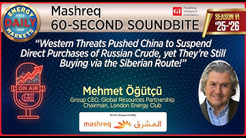 Daily Energy Markets - Mashreq 60 - Second Soundbite
