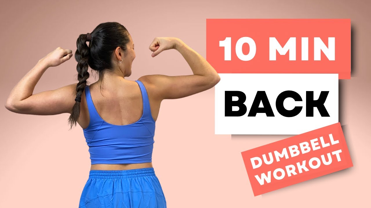 10 Min STRONG BACK Workout at Home | No Pull ups | Build Muscle, Improve Posture & Strength