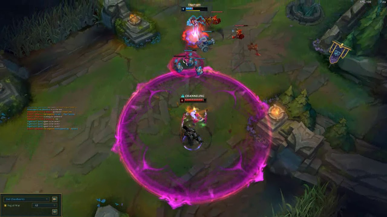 Zed vs Katarina(I definitely lived afterwards)