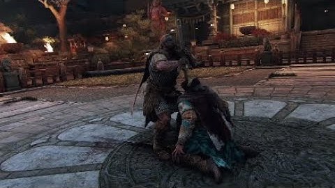 For Honor Highlander High Sender execution on all characters