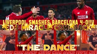 We're in "the dance" ynwa go get it baby!!!!!!!!!!!!! music: control
by oliver geoginio wijnaldum divock origi trent alexander-arnold
alisson becker