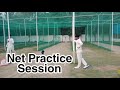 Vvip institue of cricket students during cricket net practice session at jawaharlal nehru stadium