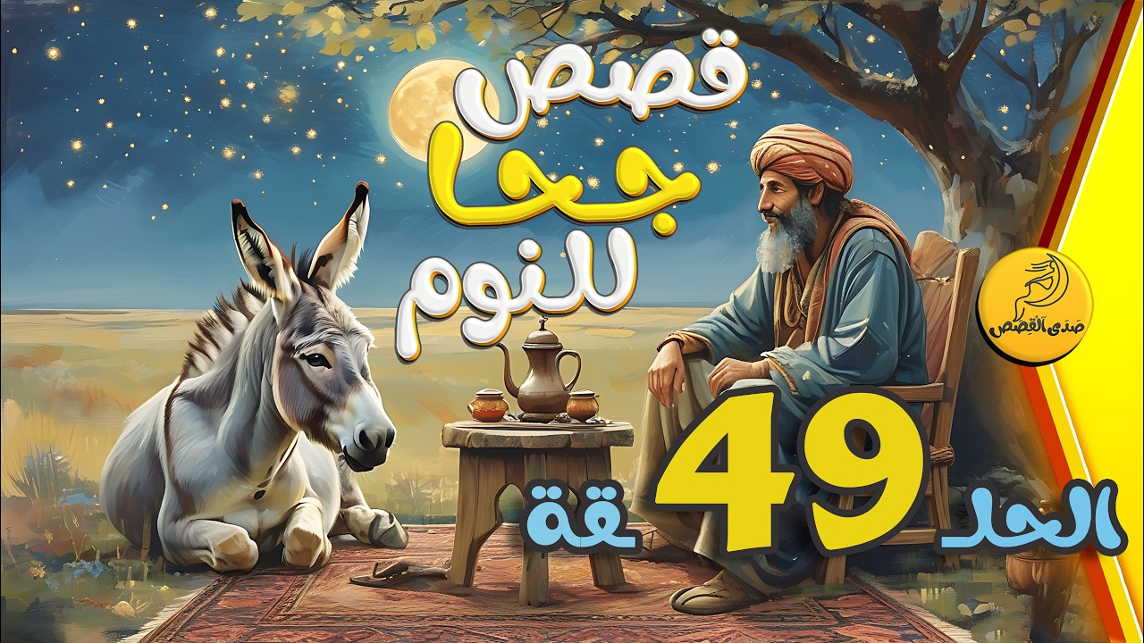 ✨ مجموعة قصص جحا الممتعة والمسلية | قصص قبل النوم 🎭✨الحلقة 49