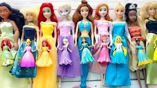 Disney Princess Doll Makeover ~ DIY Miniature Ideas for Barbie - Wig, Dress, Faceup, and More! DIY