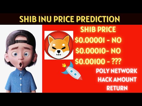 Shib Inu Price Prediction | Poly Network Hacker Return the Amount | Tamil | DinuUd