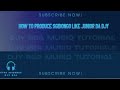 HOW TO PRODUCE || SGIDONGO LIKE JUNIOR DA DJY || FL STUDIO TUTORIAL 2026