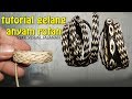 tutorial membuat gelang anyam