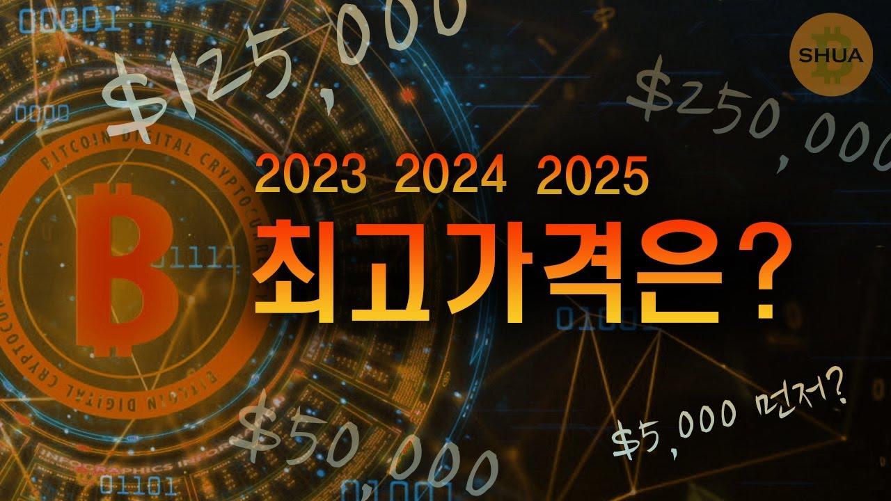 심심풀이 가격예측] 비트코인 최고가격은? 2023년 2024년 2025년 - YouTube