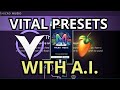 Fl studio  generate free vital presets with ai micro music