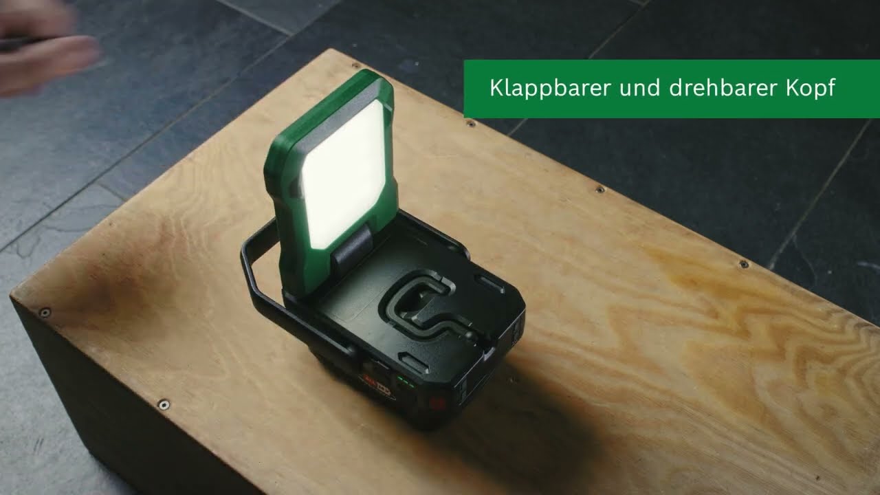 Akku LED Leuchte EasySpotLight 18V-400