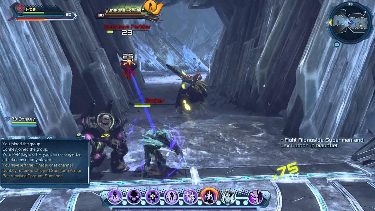 DCUO - Invincible Bug Test Server