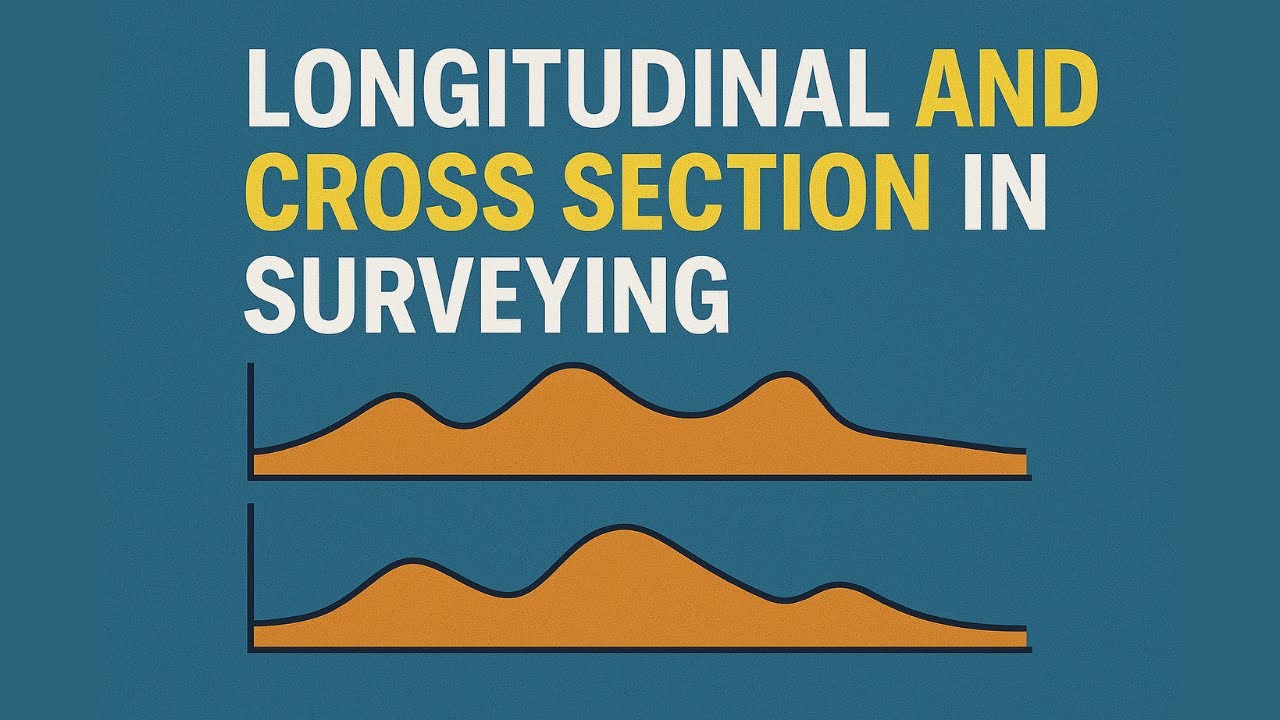 Longitudinal and Cross section (LC Profiling) #photogrammetry #mapping ...