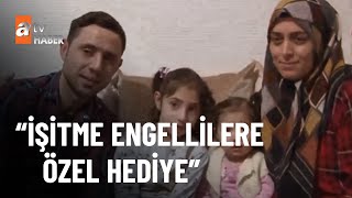 İşitme engelli çifte en özel hediye - atv Ana Haber 10 Aralık 2022