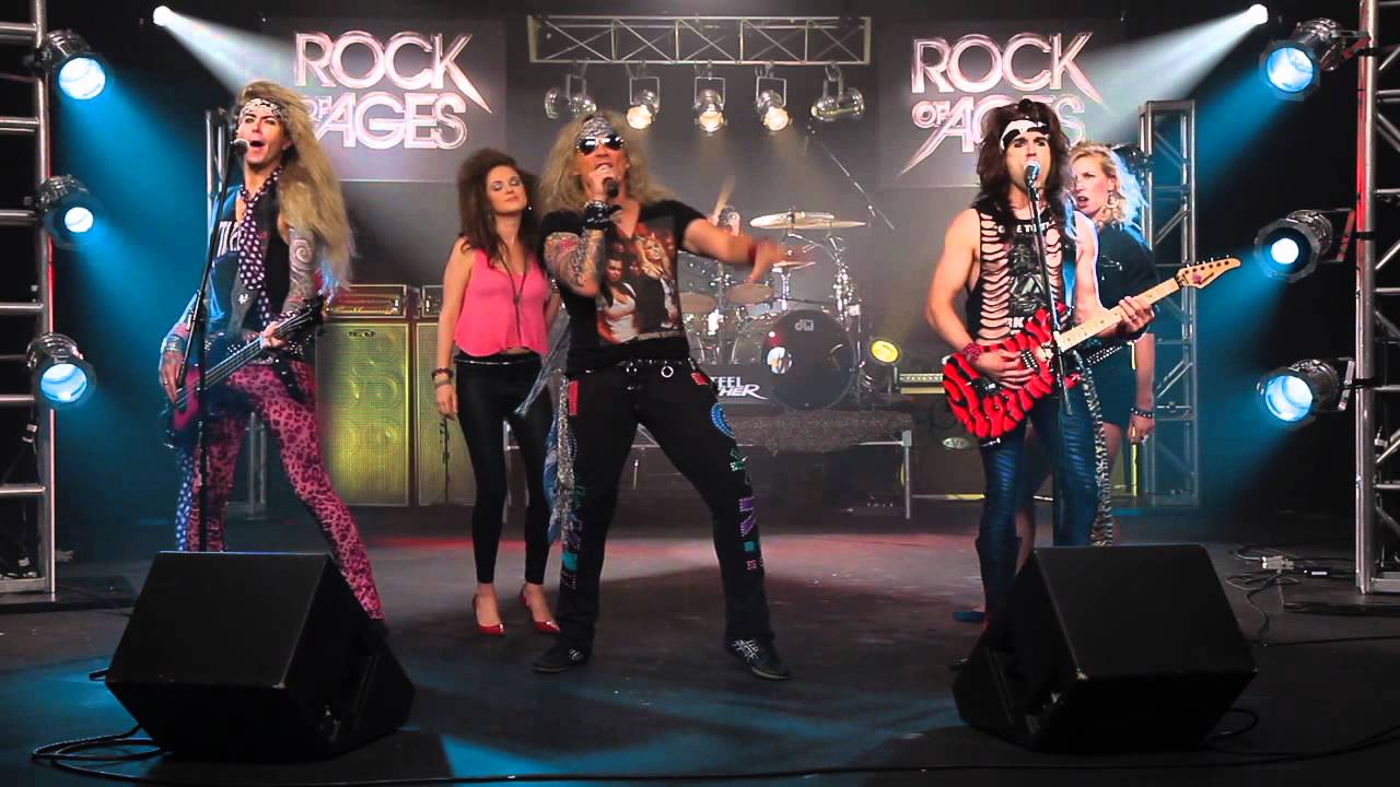 Steel Panther "A Shout Out for you, Tom" for the Rock of Ages Rock 'N