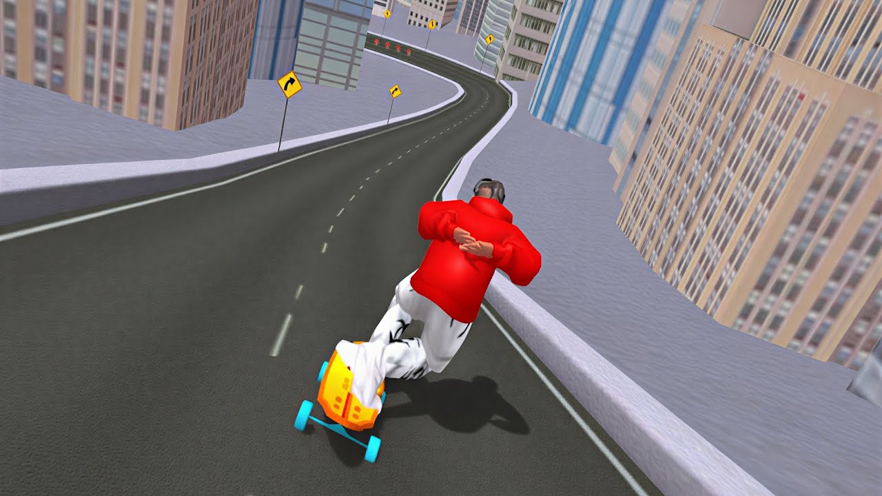 Downhill Racer (by Supercent) IOS Gameplay Video (HD)