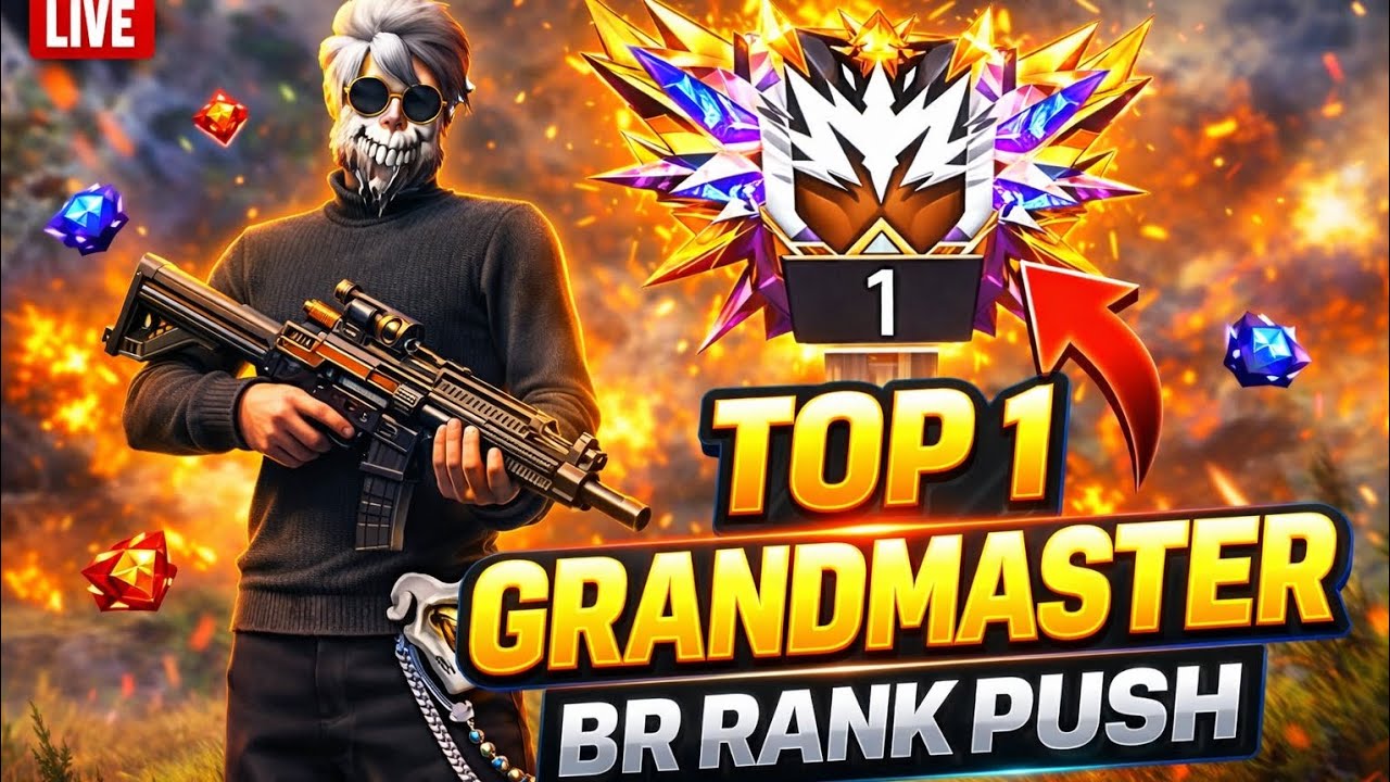 TOP 1 GRANDMASTER BR RANK PUSH || 24 HOURS GRANDMASTER PUSH || BRONG TO ...