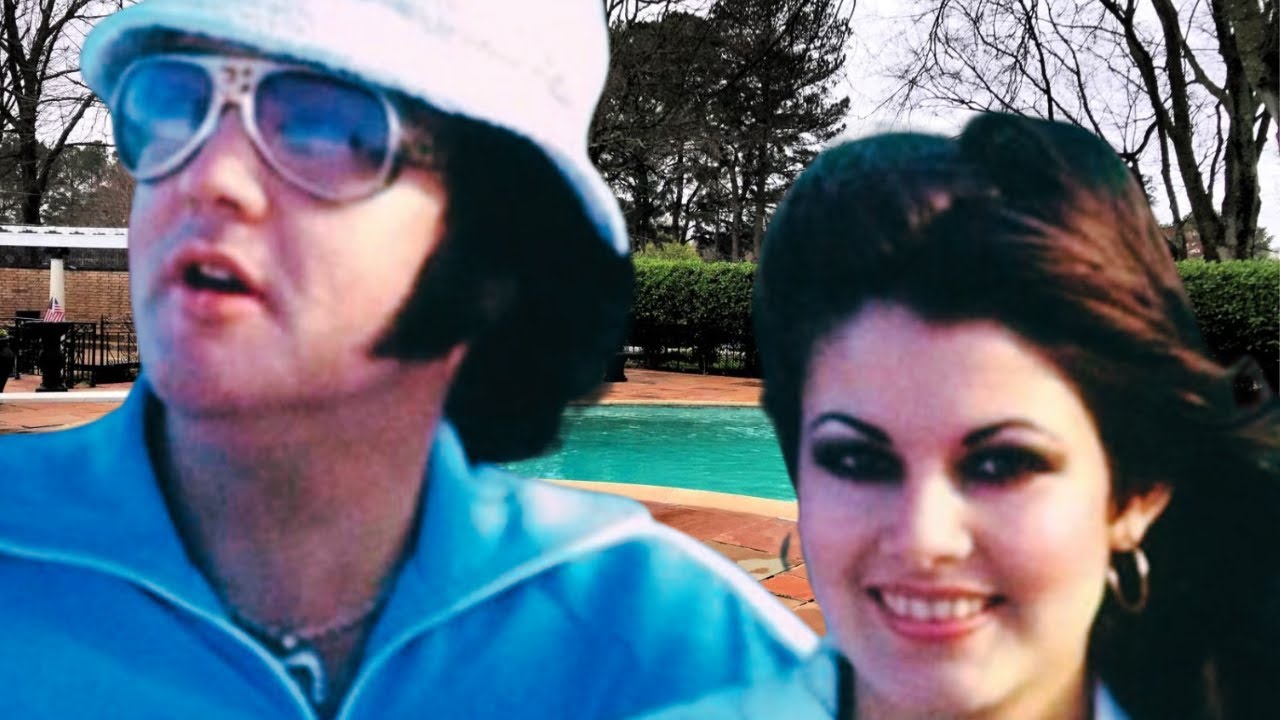 Elvis Presley & Ginger Alden (1977) – The Swimming Pool at Graceland