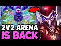 Pink ward plays the brand new arena mode new map and new items