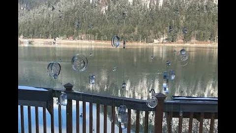Art Glasses Through the Looking Glass Rain Mobiles...