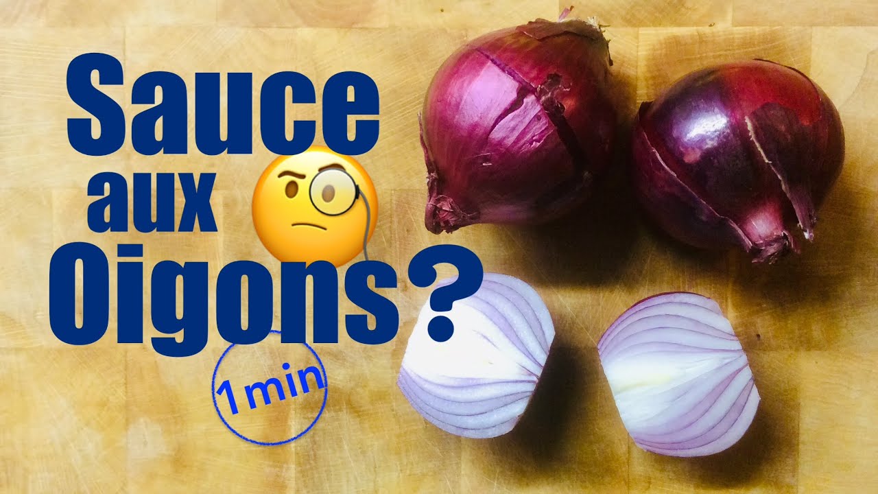 Sauce aux Oignons YouTube