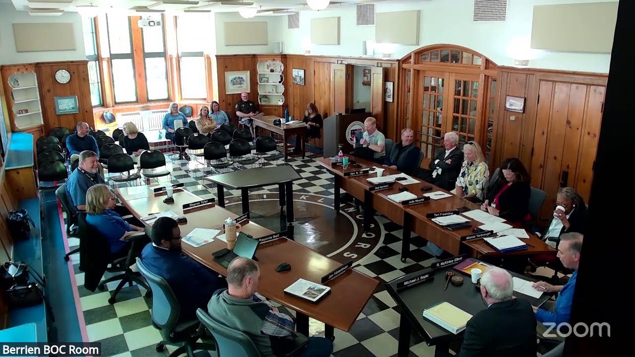 Berrien County Board of Commissioner Meeting - 5/21/2026
