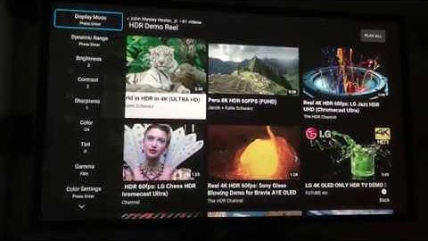 Optoma UHD51A Picture Settings Not Changing