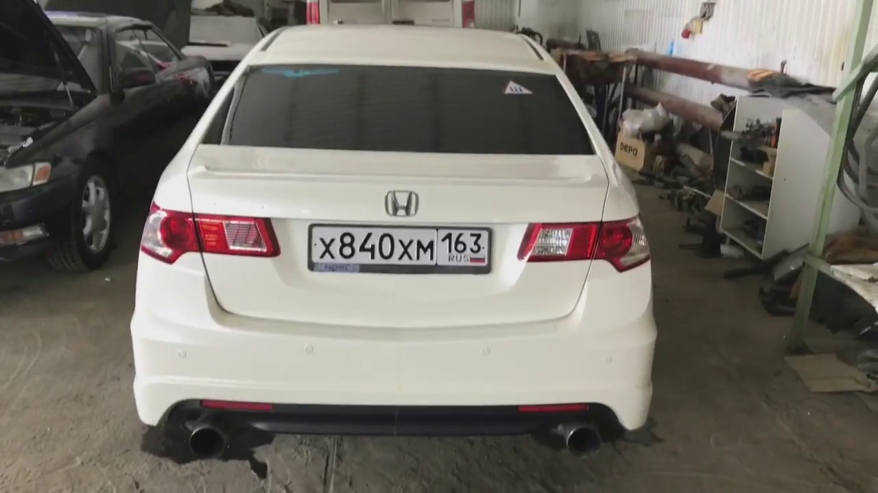 Rear Bumper MODULO Honda Accord & Acura TSX - YouTube