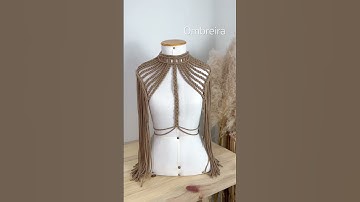 Ombreira em macramê #macrame #diy