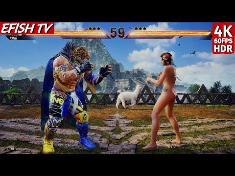 King vs Azucena (Hardest AI) - Tekken 8