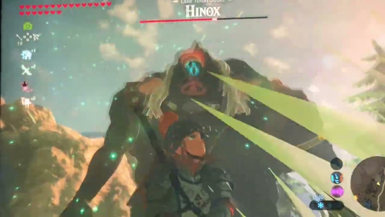 How to defeat the Black Hinox Tip: Use electric weapons