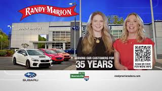 Low Interest Rates at Randy Marion Subaru!