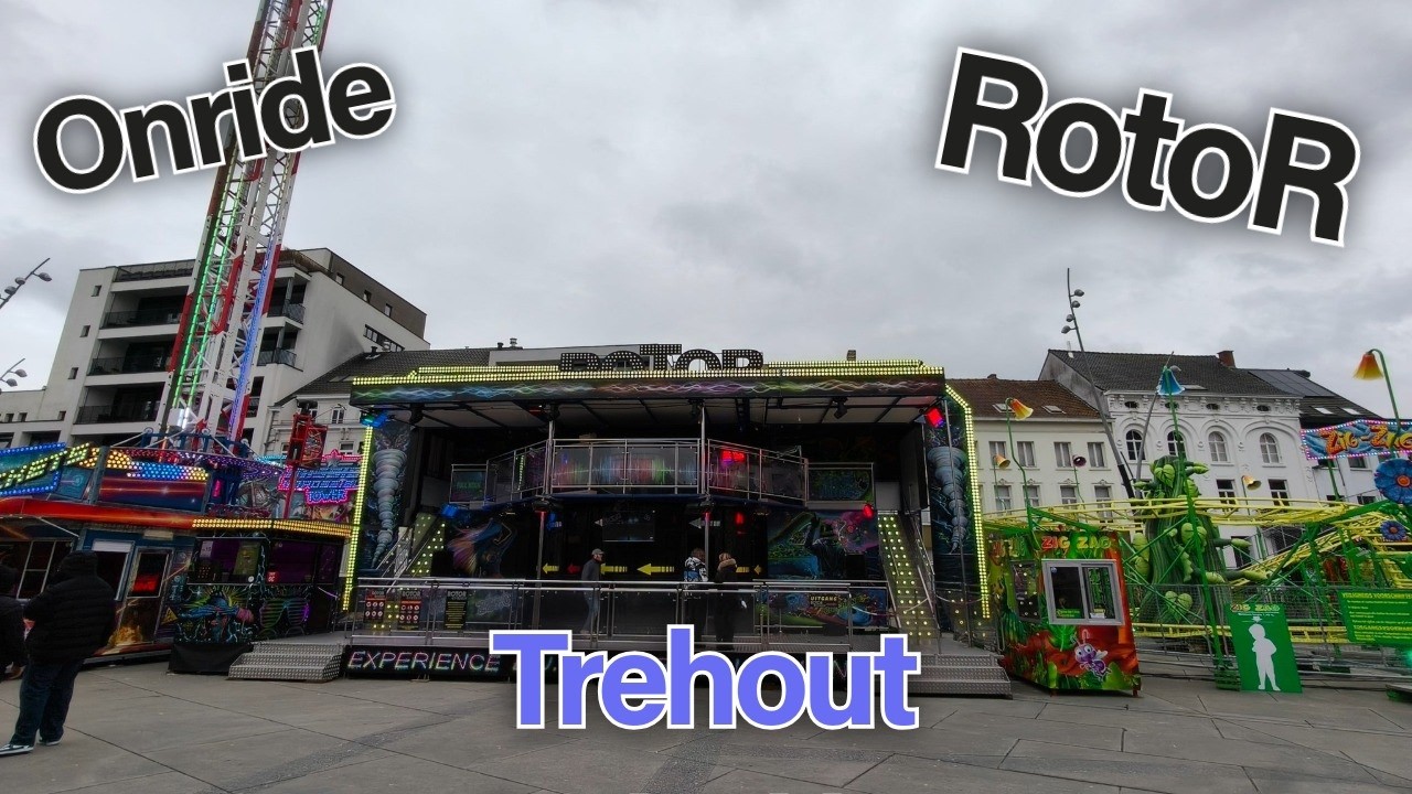 Onride Rotor Trehout (Reeves Amusement Rides Rotor) 4K