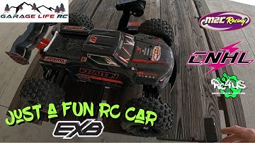 ARRMA KRATON 6s EXB v2 Bash time and trying out a new wing mount #cnhl #m2c #KCRC