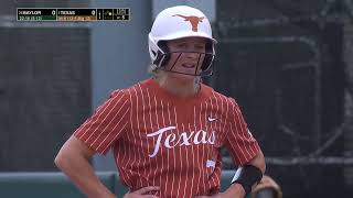#24 Baylor vs #1 Texas | Game 3 | Full College Softball 04/14/2024