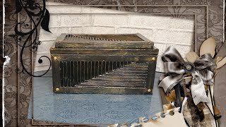 Шкатулка своими руками из картона  Поделки в домашних условиях  DIY