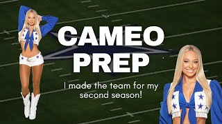 I'M A DALLAS COWBOYS CHEERLEADER VETERAN | prep with me for cameo day!