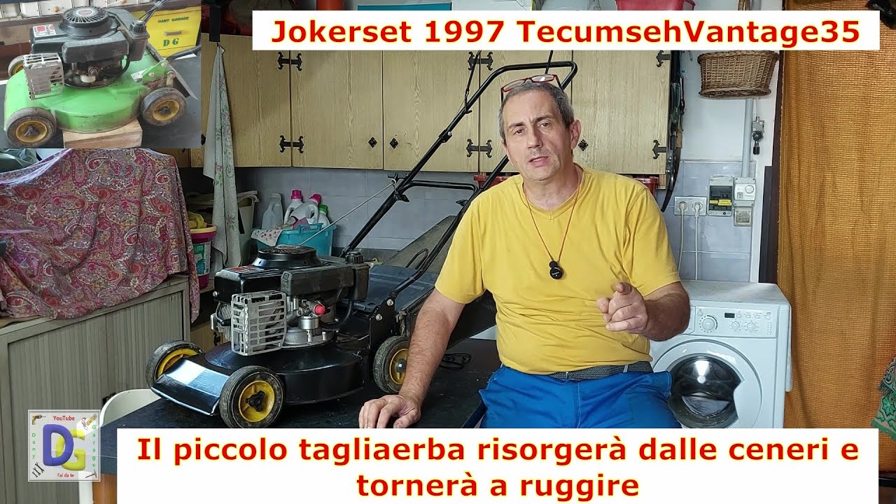 Taglia erba più piccolo del mondo riprende vita  - The world's smallest lawnmower comes back to life