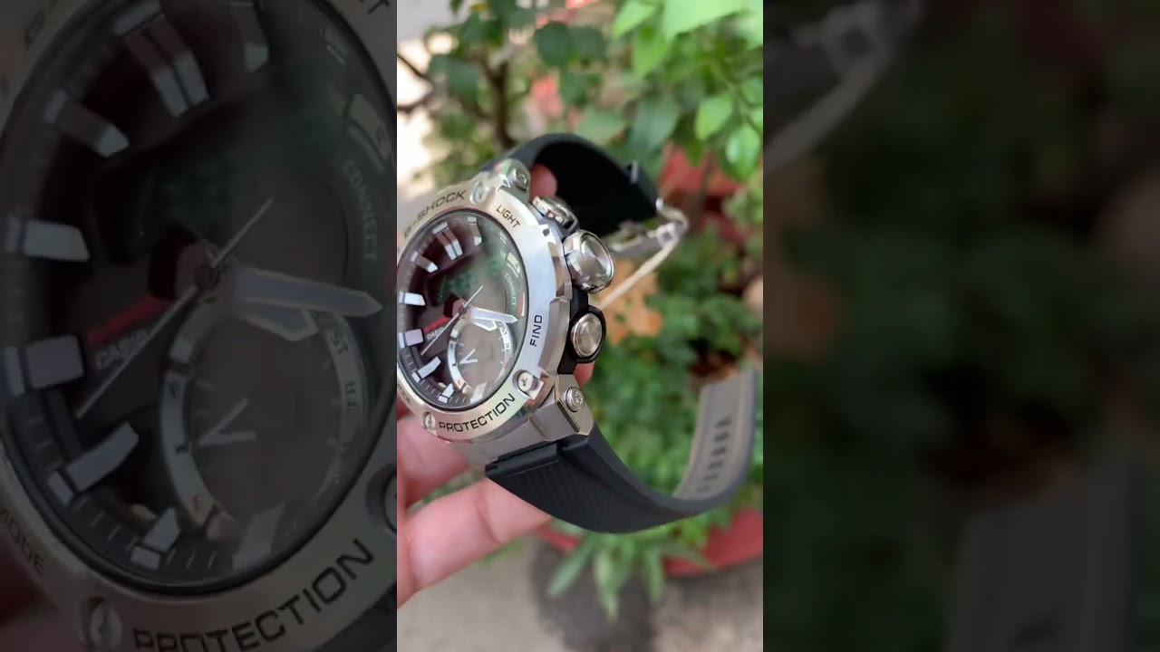 ĐỒNG HỒ G SHOCK GST-B200-1A GSTEEL CARBON TOUGH SOLAR 