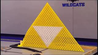 250,000 Dominoes - The Incredible Science Machine - NEW RECORD!!!!