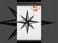 67 Kompasnadel nahtlos SVG, seamless compass pointer, Vector seamless compass star