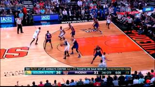 Offense pattern 3 // GSW v. PHX on 20150310 // NBA Basketball