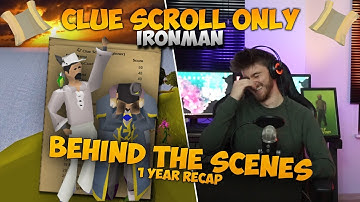 BEHIND THE SCENES OF CLUE SCROLL ONLY IRONMAN