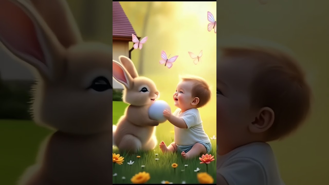 rabbit saves a baby 