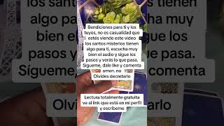 CONSULTAS Y TRABAJOS GRATIS EN EL LINK DE MI PERFIL🤩 #tarot #lecturadecartas #tarotreading