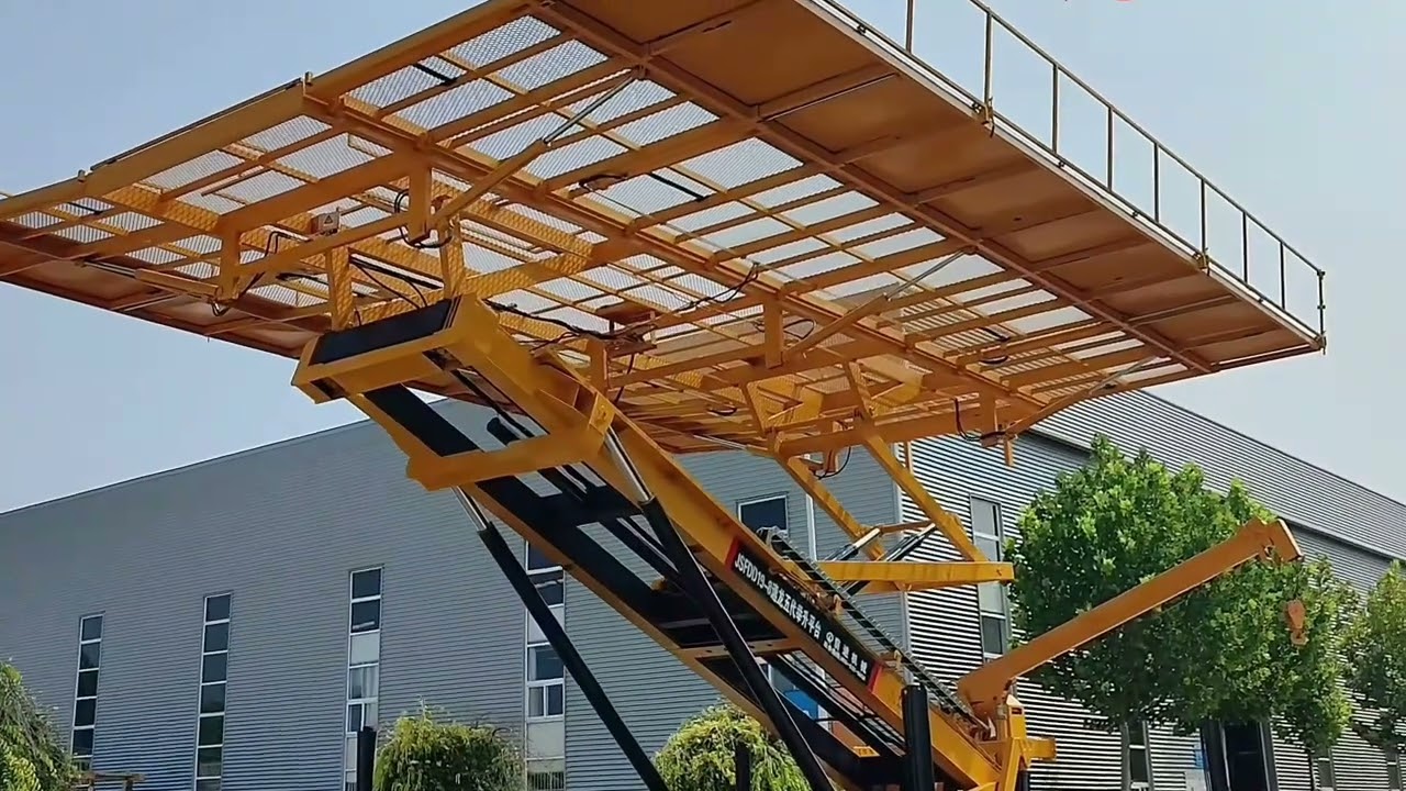 Stable Ceiling Installation Platform | High-Altitude Construction Safety