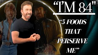 84 Years Old But Looks 50 - Chuck Norris' Food Secret