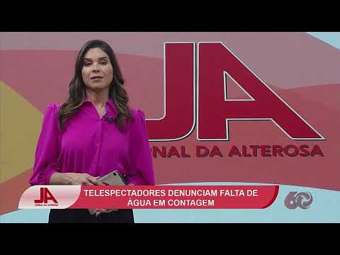 Denúncia de falta d’água em Contagem