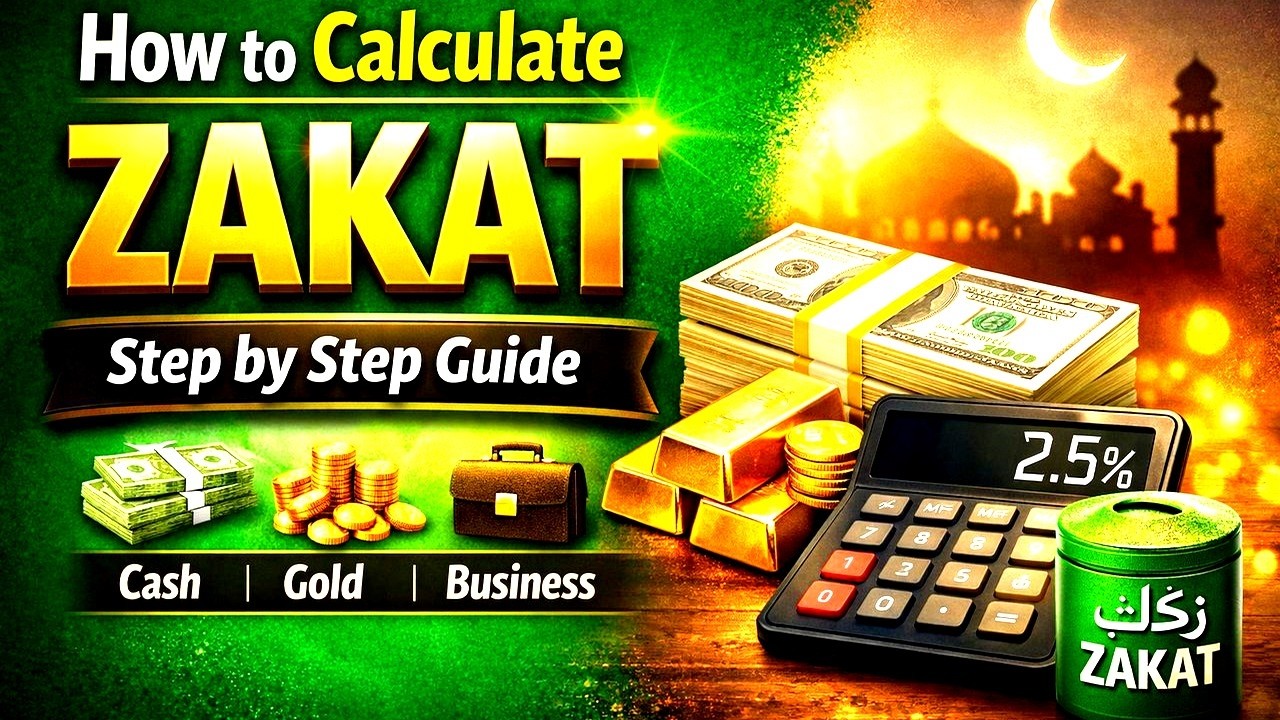Zakat Calculation Made Easy | Simple Method Explained - YouTube