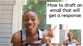 HOW TO WRITE AN EMAIL