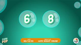 Cash Pop Late Night 03-15-25